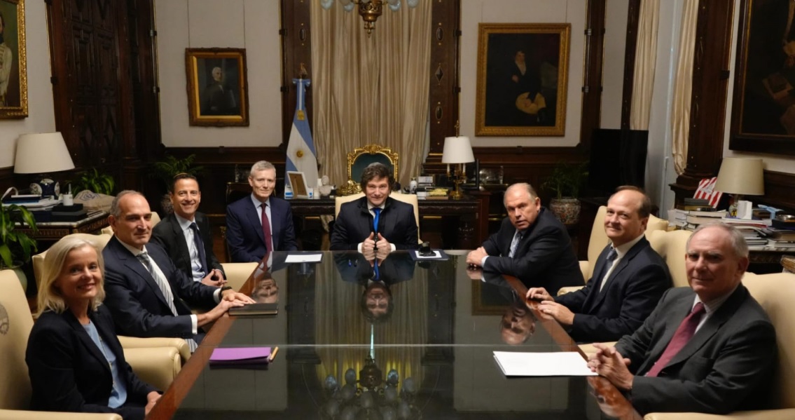Milei se reunión con los directivos de Río Tinto y Glencore